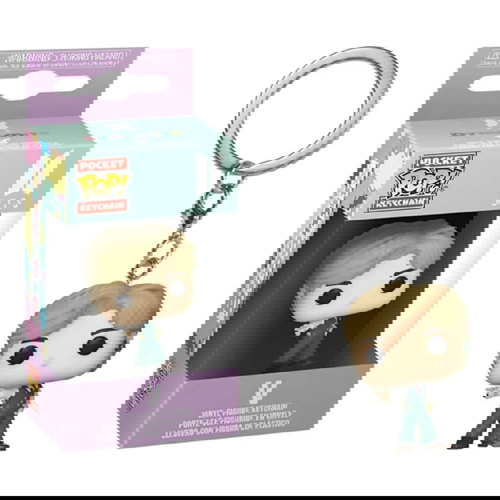POP BTS Keychain Toy Kpop Cartoon V JUNG KOOK JIMIN Jin V J-HOPE Pocket Pop Keychain Vinyl Action Figure Collection Toys - Slobuy