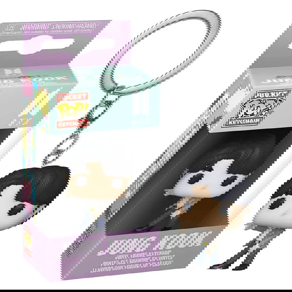 POP BTS Keychain Toy Kpop Cartoon V JUNG KOOK JIMIN Jin V J-HOPE Pocket Pop Keychain Vinyl Action Figure Collection Toys - Slobuy