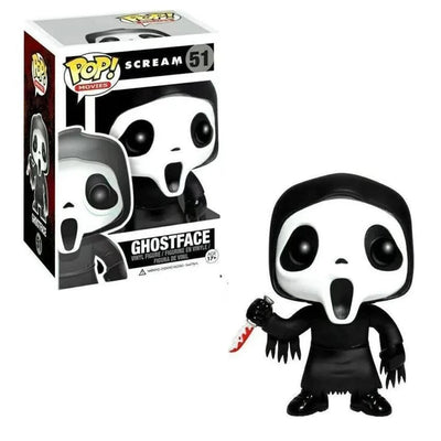 POP MOVIES scream - Ghostface #51 Action Toy Figures Anime Model Vinyl Figure Pvc Collection Toys Chrismas Gift - Slobuy