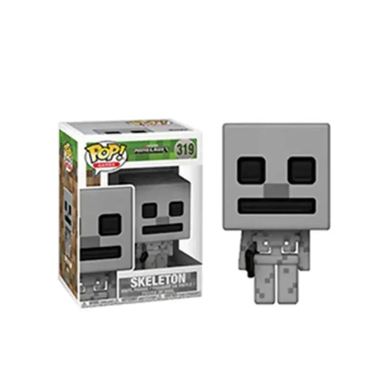 POP Minecrafts Figure Steve Zombie Doll Decoration Ornaments Alex #317 Null PVC Action Figure Collection Model Child Toy Gift - Slobuy