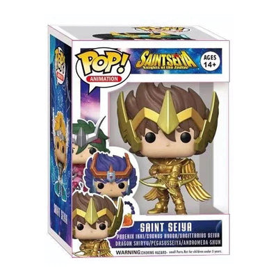 POP Saint Seiya Figure Phoenix Ikki Hyoga Shiryu Standing Figure Toy New Arrival PVC Box Collection Decoration for Children Gift - Slobuy