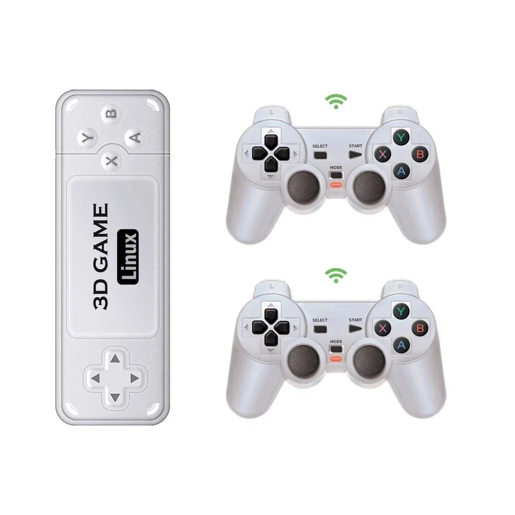 POWKIDDY Y6 Portable Video Game Players HD Retro Handheld Game Controllers TV Console Gaming Stick 40 Emulator 10000+ games - Slobuy