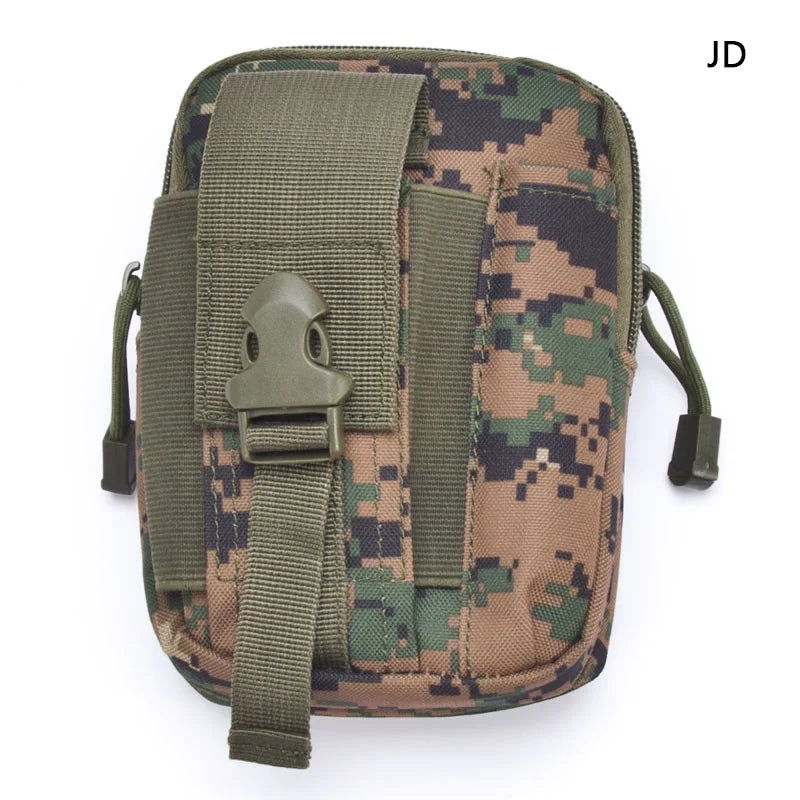 PROTECTOR PLUS Tactical Molle Accessory Bag Belt Waist  Phone Pouch Hiking Climbing Running Travel Multi-purpose Packs - Slobuy
