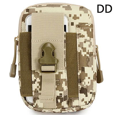 PROTECTOR PLUS Tactical Molle Accessory Bag Belt Waist  Phone Pouch Hiking Climbing Running Travel Multi-purpose Packs - Slobuy