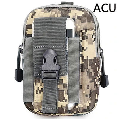 PROTECTOR PLUS Tactical Molle Accessory Bag Belt Waist  Phone Pouch Hiking Climbing Running Travel Multi-purpose Packs - Slobuy