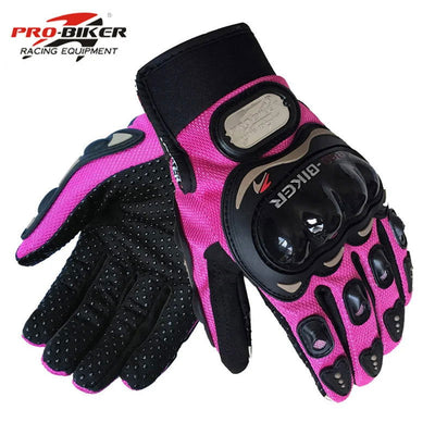 PRO Biker Motorcycle Gloves Moto Luva Motocross Breathable Racing Gloves Motorbike Bicycle cycling Riding Glove For  Men Women - Slobuy