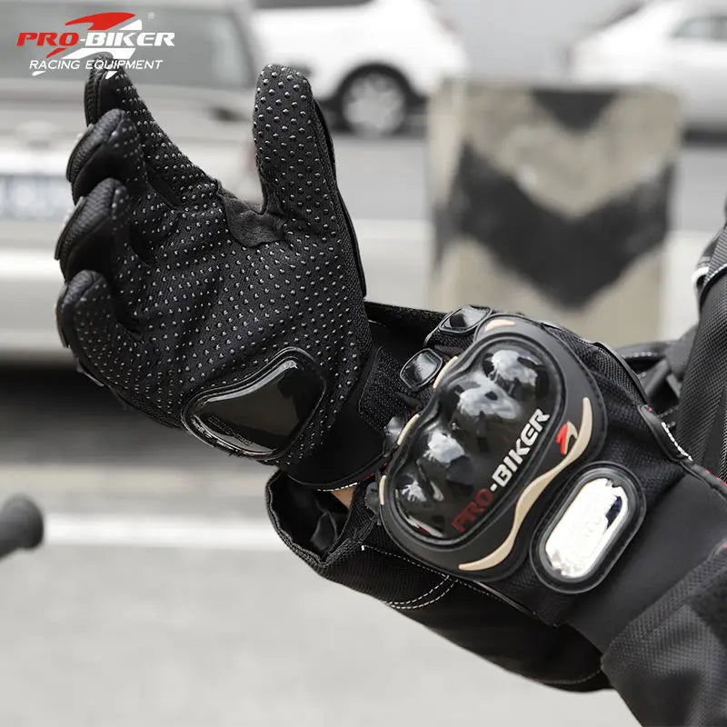 PRO Biker Motorcycle Gloves Moto Luva Motocross Breathable Racing Gloves Motorbike Bicycle cycling Riding Glove For  Men Women - Slobuy