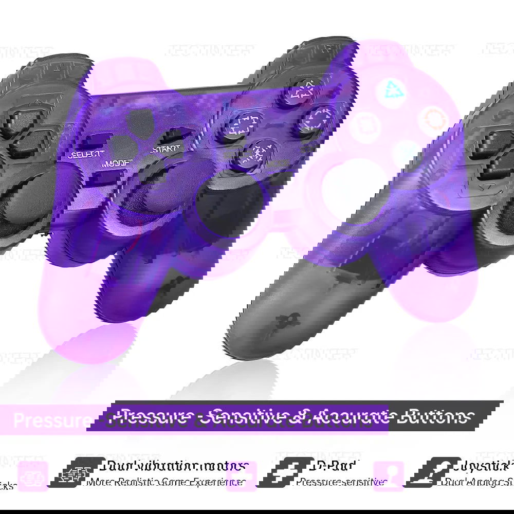 Wireless Controller For PS2/PS1 Gamepad Dual Vibration Shock For Sony Playstation 2 Joypad Joystick Controle USB PC Game Console - Slobuy