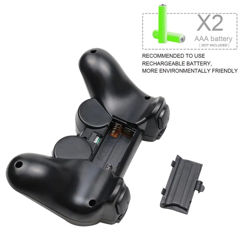 Wireless Controller For PS2/PS1 Gamepad Dual Vibration Shock For Sony Playstation 2 Joypad Joystick Controle USB PC Game Console - Slobuy