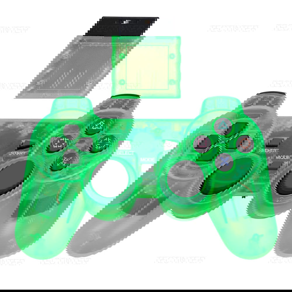 Wireless Controller For PS2/PS1 Gamepad Dual Vibration Shock For Sony Playstation 2 Joypad Joystick Controle USB PC Game Console - Slobuy