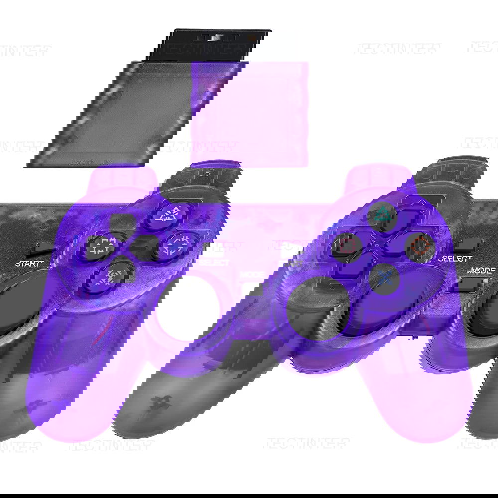 Wireless Controller For PS2/PS1 Gamepad Dual Vibration Shock For Sony Playstation 2 Joypad Joystick Controle USB PC Game Console - Slobuy