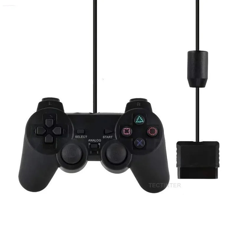 Wired Gamepad for Sony PS2 Controller for Mando PS2/PS2 Joystick for Playstation 2 Vibration Shock Joypad Wired USB PC Controle - Slobuy