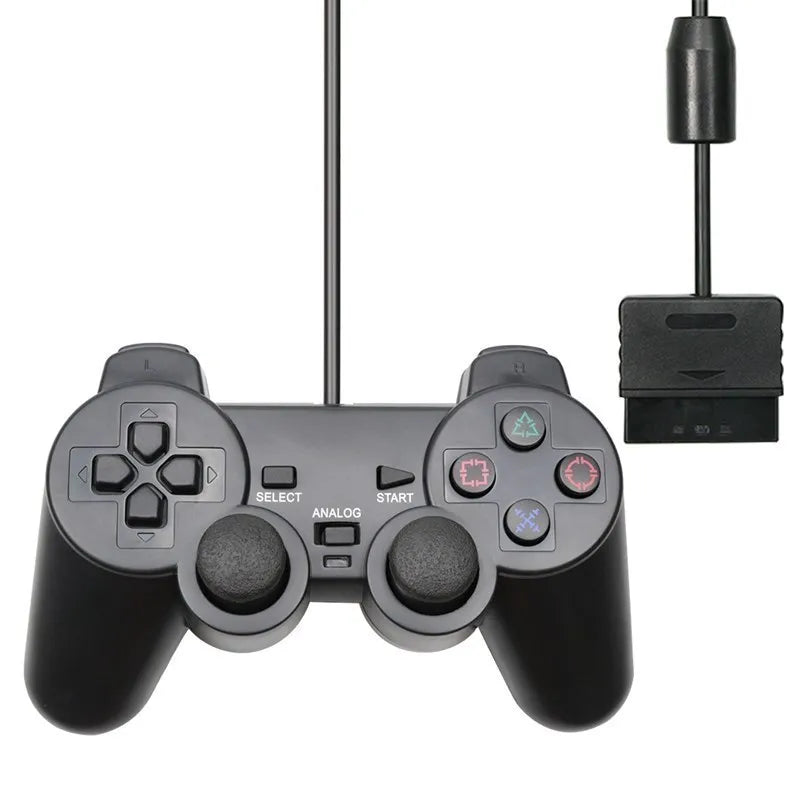 Wired Gamepad for Sony PS2 Controller for Mando PS2/PS2 Joystick for Playstation 2 Vibration Shock Joypad Wired USB PC Controle - Slobuy