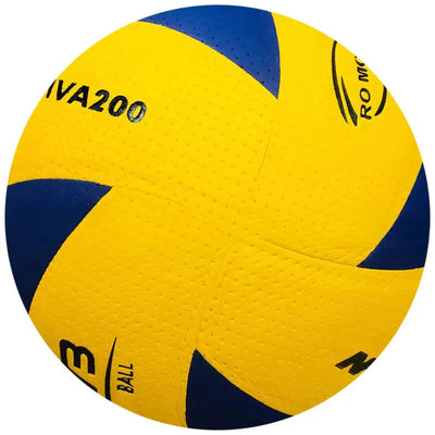 PU High-quality Leather Microfiber Volleyball Soft Volleyball Hard Volleyball MVA200 Training Ball Spikeball Volleyball Set - Slobuy