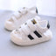 PU Leather Summer Sandals For Children 2024 Trend Fashion Boys Girls Beach Shoes Anti-slippery Soft-soled Toddler Shoes Footwear - Slobuy