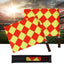 2pcs/Pack Soccer Referee Flags Professional Fair Play Sports Match Football Linesman Flags Sports Game Referee Equipment - Slobuy