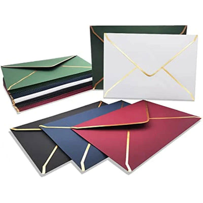 10 Pieces/Pack of Vintage Phnom Penh Western Envelopes Wedding Party Invitation Greeting Cards Gift - Slobuy