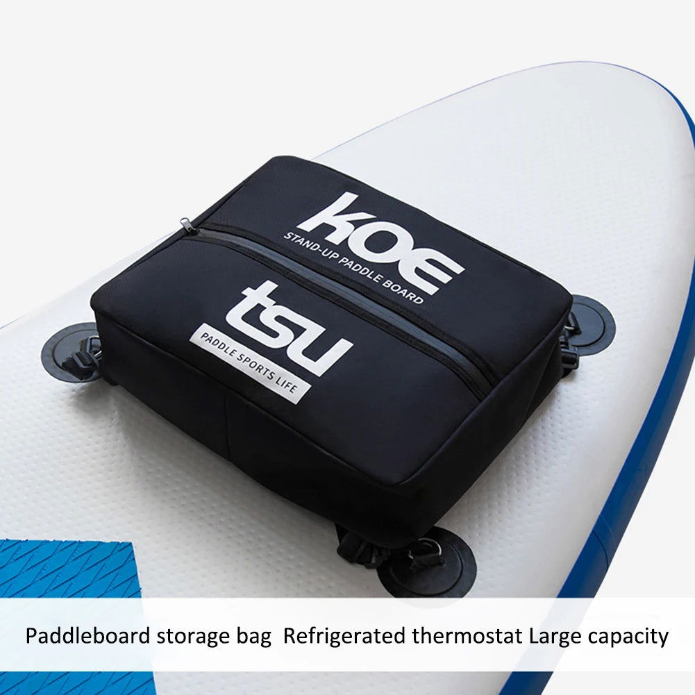 Paddle Board Bag Surf Portable Waterproof Deck Bag For Kayak Paddle Board Outdoor Surfing Accessories With Adjustable And Fixed - Slobuy