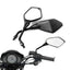 2Pcs/Pair Universial 8mm 10mm Motorcycle Mirror Scooter E-Bike Rearview Mirrors Electromobile Back Side Convex Mirror - Slobuy