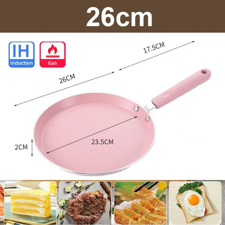 Pancake Pans Skillet Nonstick Saucepan Cookware Kitchen Utensils Frying Cooking Induction Cooker Baking Stove Camping Tools - Slobuy