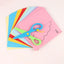 Paper-Cut Set Paper Cutting Scissor Skills Activity Cutting Book Kids Crafts Toys Kits Preschool with Child-Safe Scissors - Slobuy