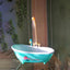 Parrot Automatic Bathtub Blue Plastic Cute Parakeet Lovebird Feeder Bowl Bird Accessories Household Supplies - Slobuy