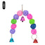 Parrot Chew Strands Wooden Toys Bird Parakeet Bite Molar Toys Rattan Ball parrot training  Bird Cage Accessories - Slobuy
