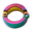 Parrot Foot Rings Metal Pet Bird Leg Rings Outdoor Fly Training Activity Anti-Lost Opening Clip Leash Accessories 4-15mm - Slobuy