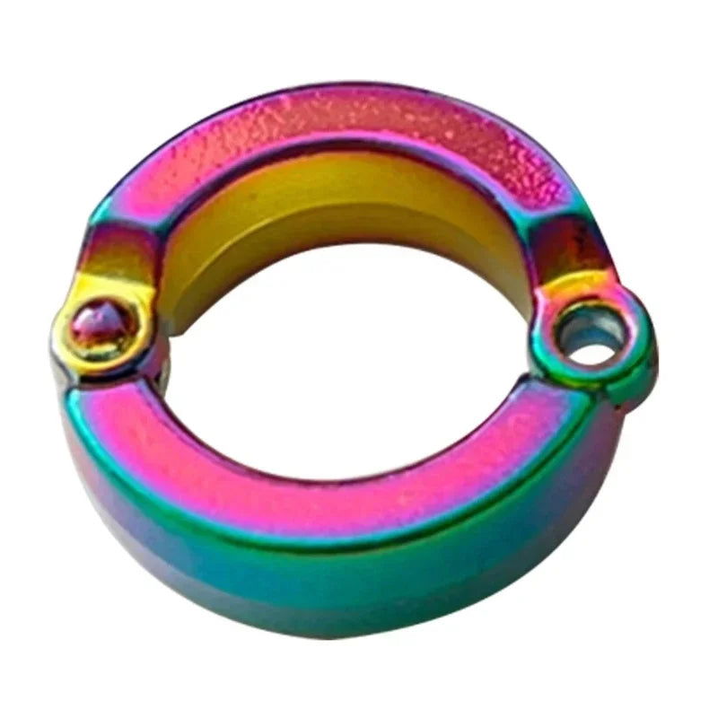 Parrot Foot Rings Metal Pet Bird Leg Rings Outdoor Fly Training Activity Anti-Lost Opening Clip Leash Accessories 4-15mm - Slobuy