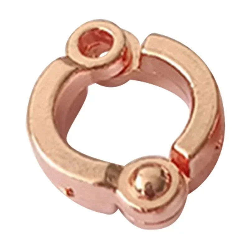 Parrot Foot Rings Metal Pet Bird Leg Rings Outdoor Fly Training Activity Anti-Lost Opening Clip Leash Accessories 4-15mm - Slobuy