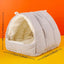 Parrot Nest Warm Bird Nest Winter House Shed Hut Hanging Hammock Cage Accessories Plush Hideaway Hamster Small Pet Parrot Nest - Slobuy