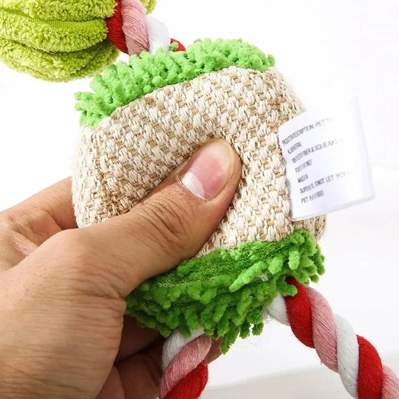 Parrot Shape Plush Dog Toys Lovely Bright Color Flamingo Bite Resistant Teeth Grinding and Sound Producing Pet Chew Squeaky Toy - Slobuy