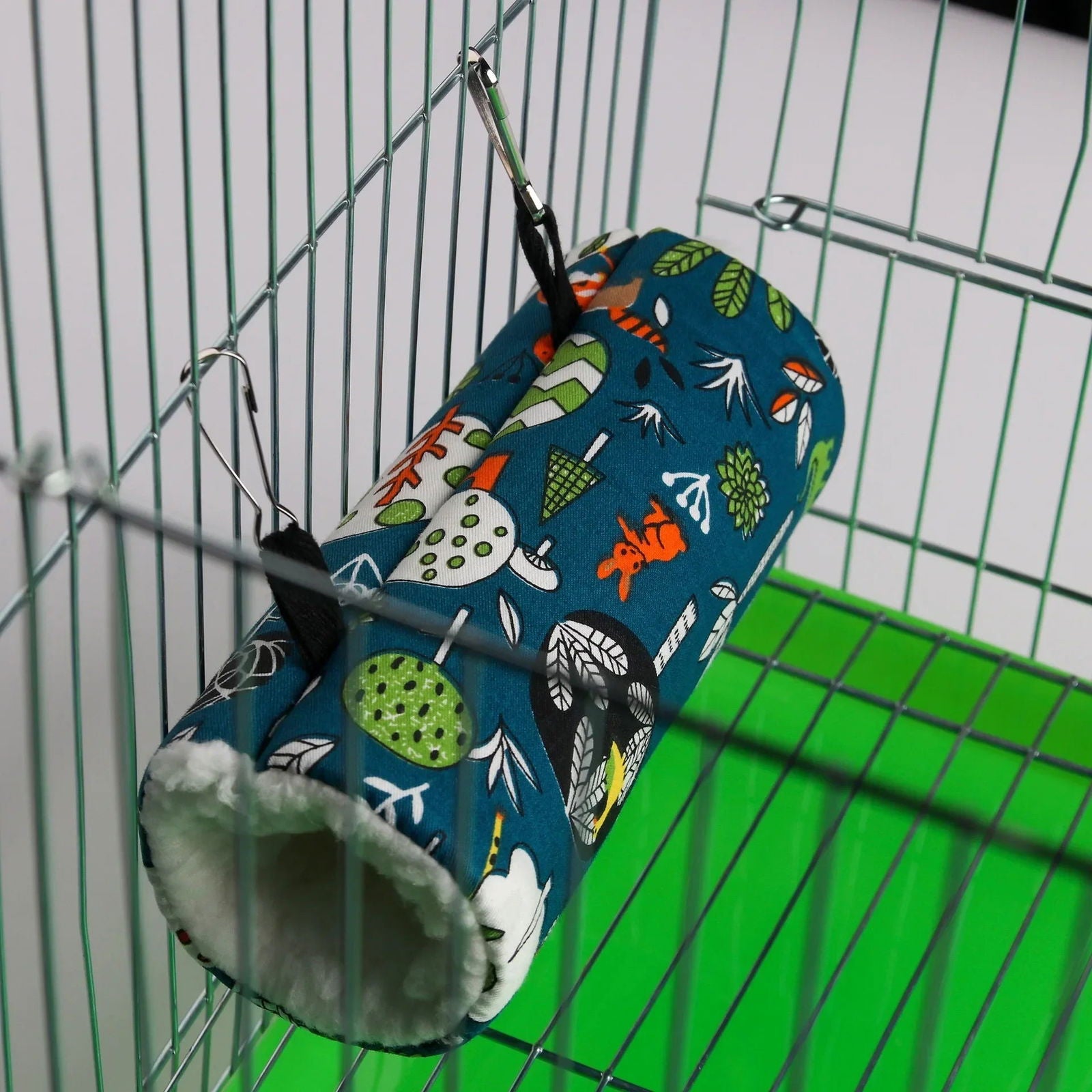 Parrots Squirrels Hamsters Honey Fluffy Birds Velvet Winter Warm Cotton Toy Hammock Passage Tunnel Pet Products Hamster Tent - Slobuy