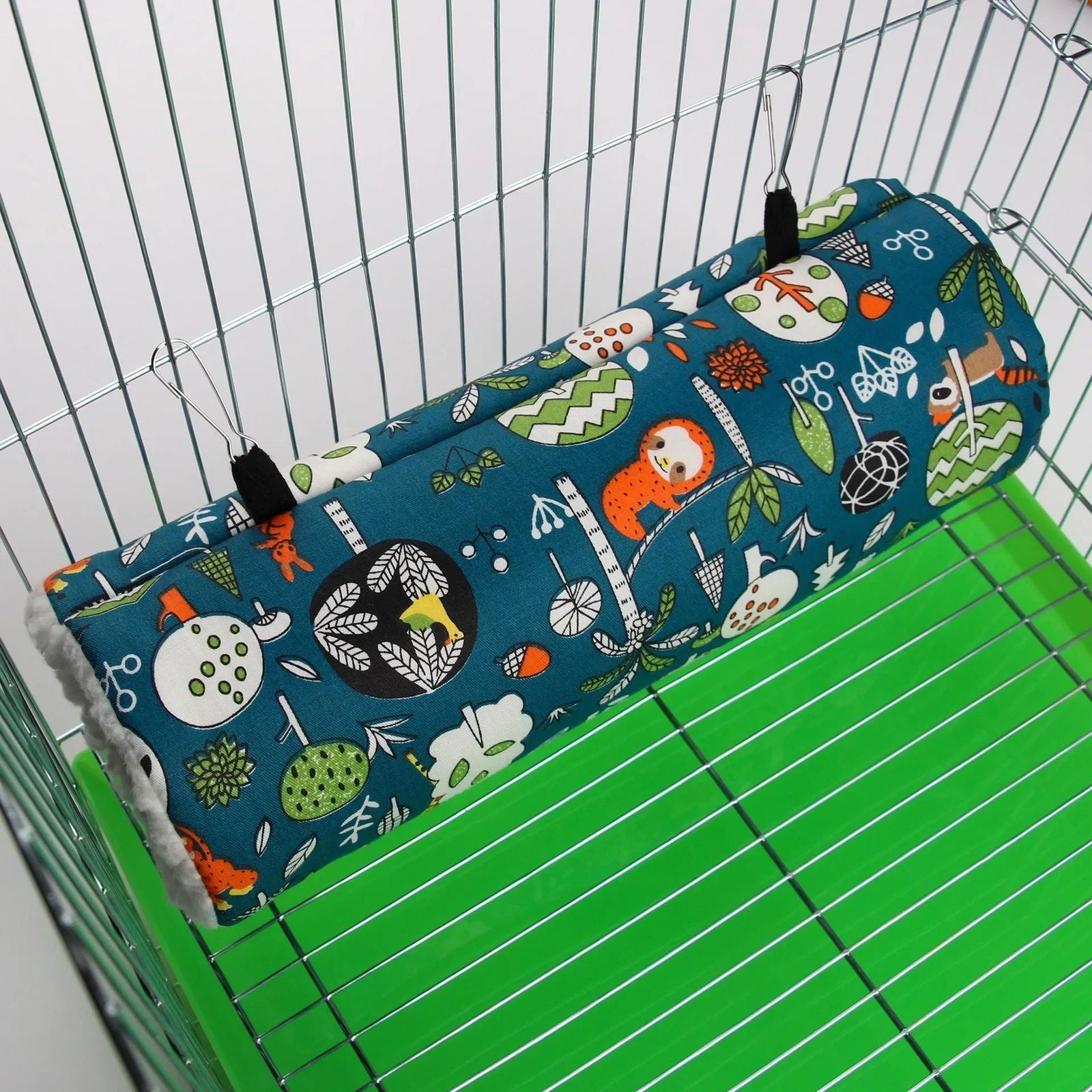 Parrots Squirrels Hamsters Honey Fluffy Birds Velvet Winter Warm Cotton Toy Hammock Passage Tunnel Pet Products Hamster Tent - Slobuy