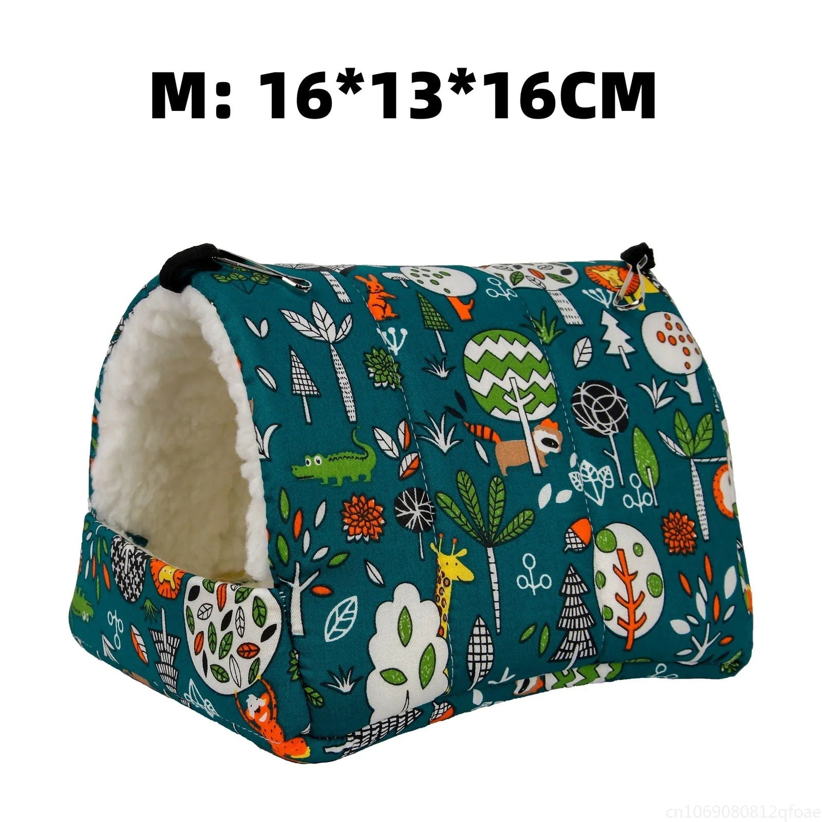 Parrots Squirrels Hamsters Honey Fluffy Birds Velvet Winter Warm Cotton Toy Hammock Passage Tunnel Pet Products Hamster Tent - Slobuy