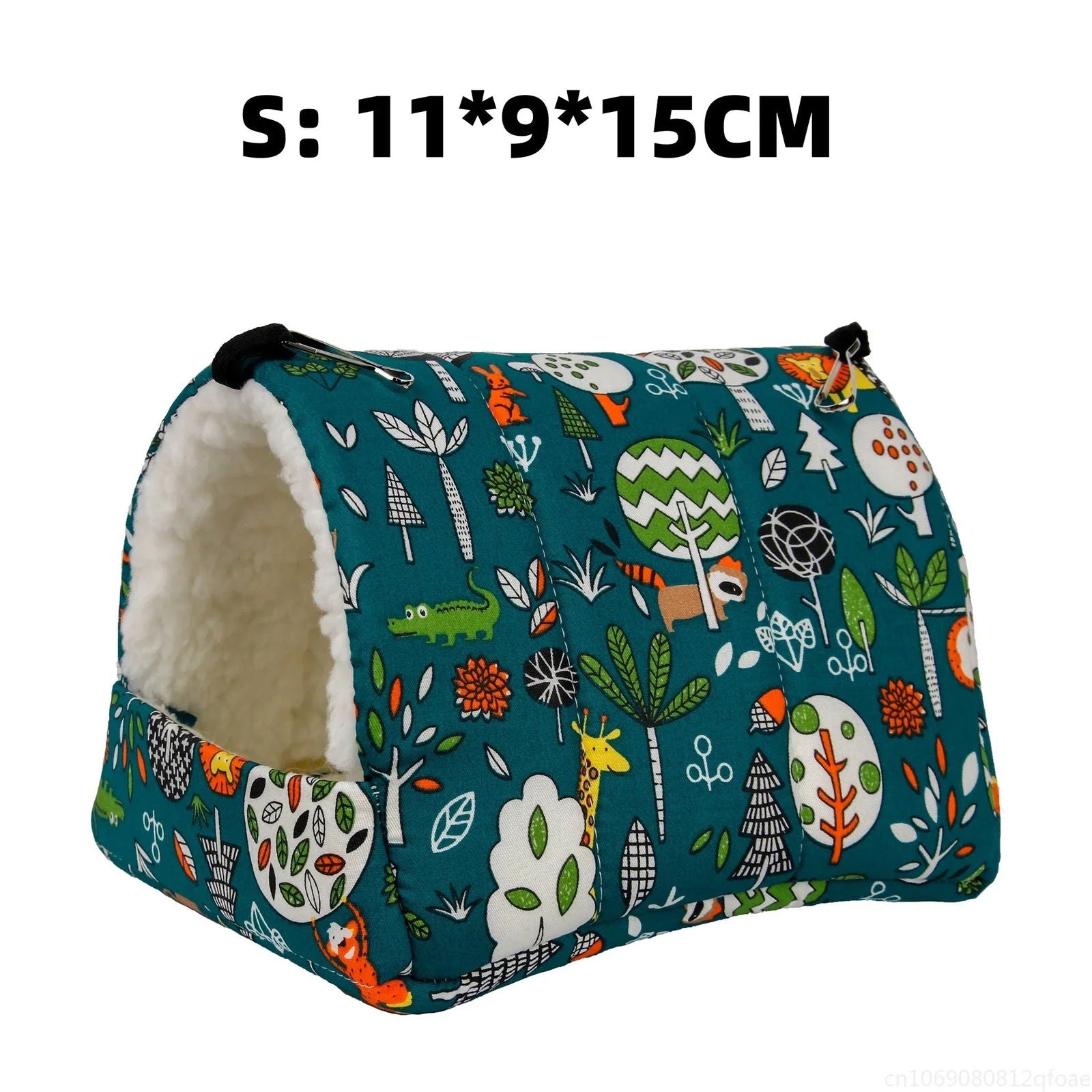 Parrots Squirrels Hamsters Honey Fluffy Birds Velvet Winter Warm Cotton Toy Hammock Passage Tunnel Pet Products Hamster Tent - Slobuy
