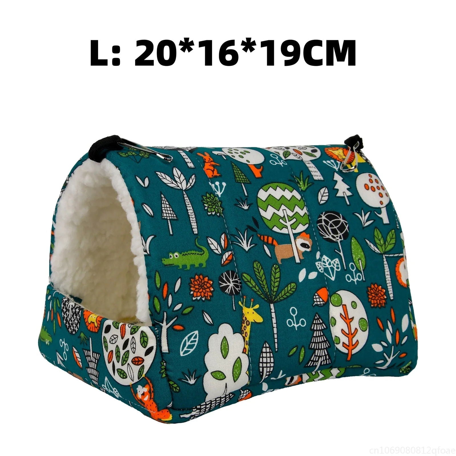 Parrots Squirrels Hamsters Honey Fluffy Birds Velvet Winter Warm Cotton Toy Hammock Passage Tunnel Pet Products Hamster Tent - Slobuy