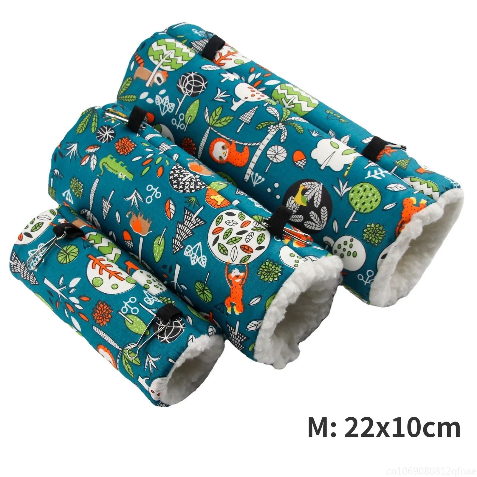 Parrots Squirrels Hamsters Honey Fluffy Birds Velvet Winter Warm Cotton Toy Hammock Passage Tunnel Pet Products Hamster Tent - Slobuy
