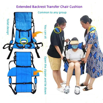Patient Transfer Belt Mat Disabled Shifting Seat Pad Wheelchair Transport Belt Elderly Shifting Sling Aid Care Home Nursing Belt - Slobuy