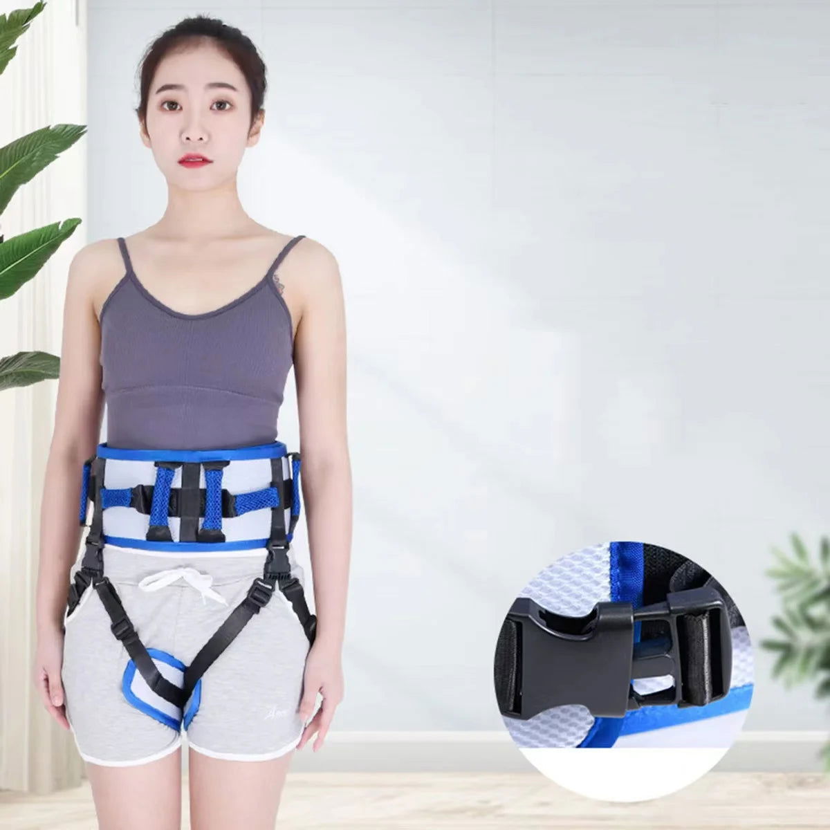 Patient Transfer Belt Moving Waist Strap Paralyzed Disabled Elderly Body Lifting Aids Hemiplegia Walking Rehabilitation Trainer - Slobuy