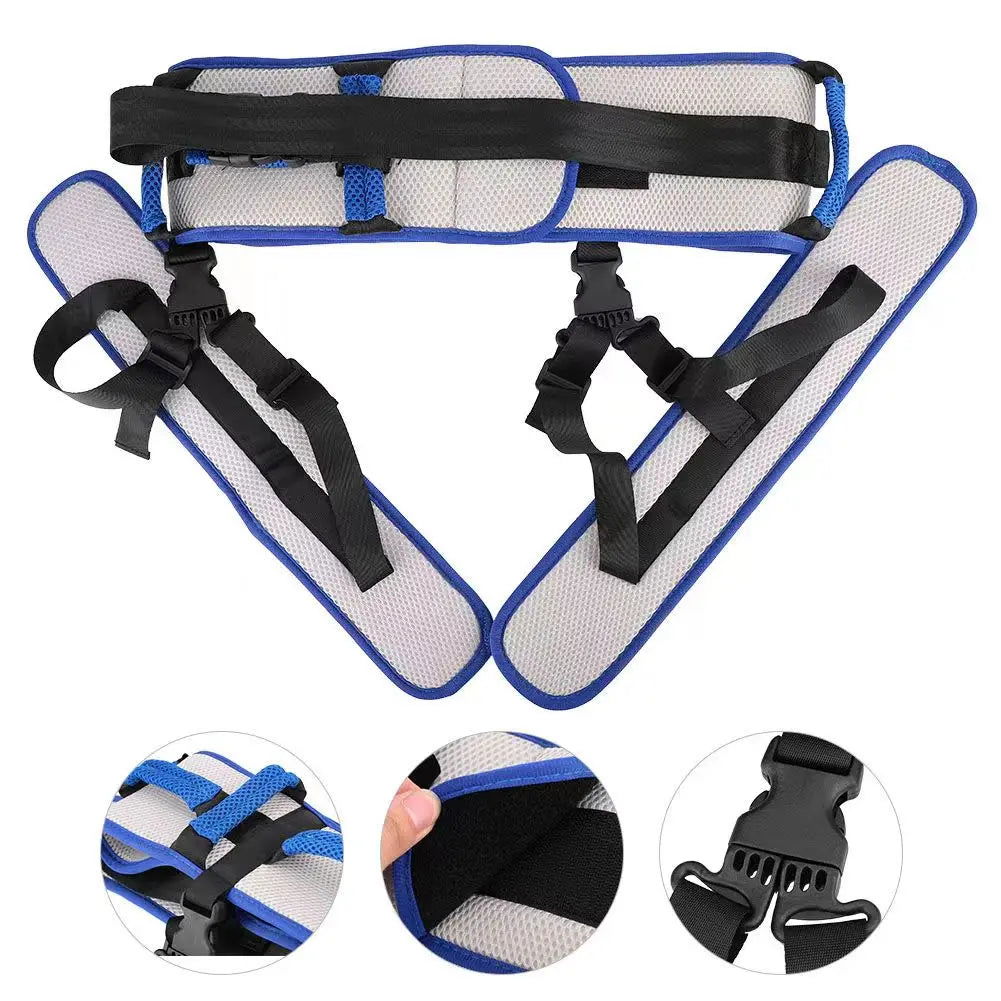 Patient Transfer Belt Moving Waist Strap Paralyzed Disabled Elderly Body Lifting Aids Hemiplegia Walking Rehabilitation Trainer - Slobuy
