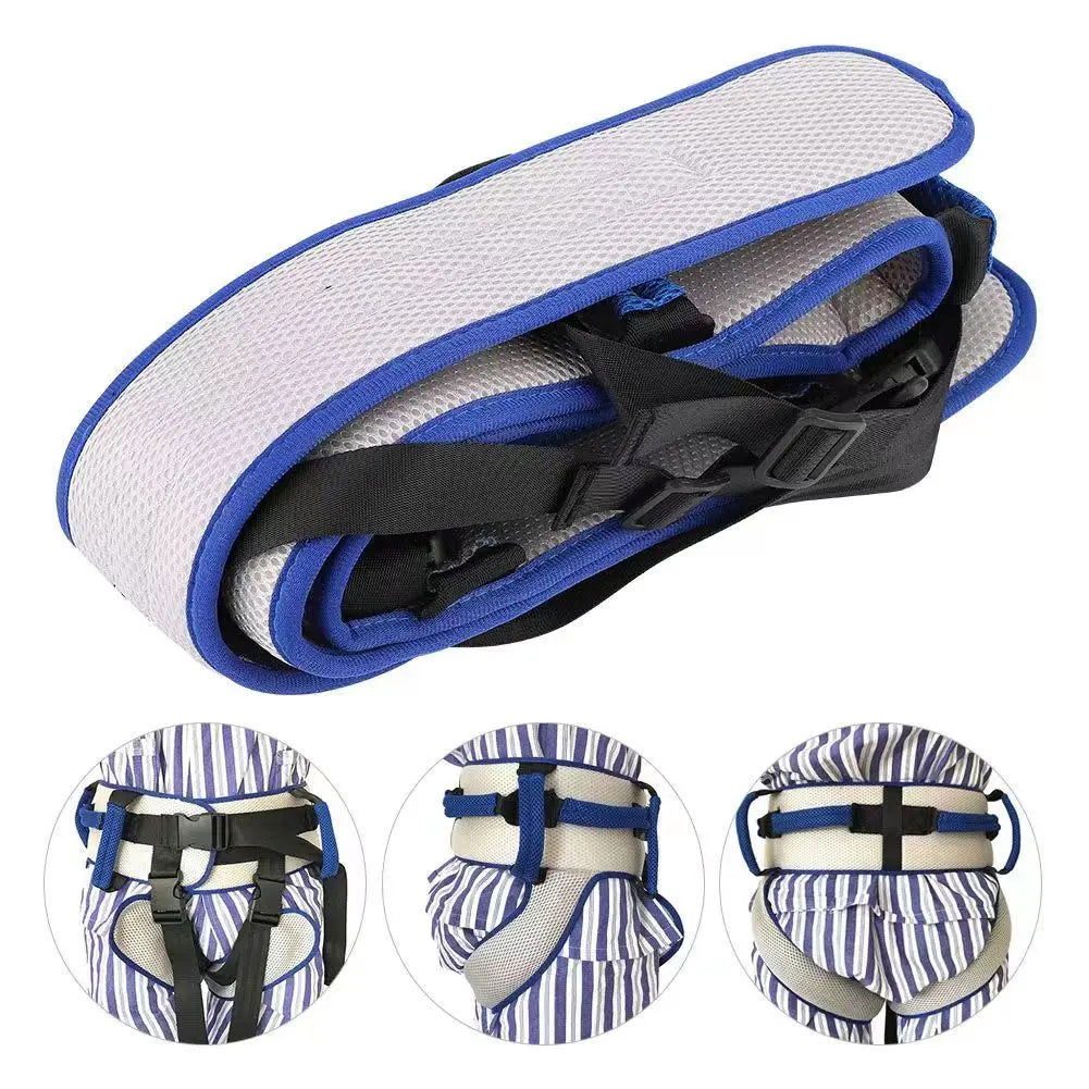 Patient Transfer Belt Moving Waist Strap Paralyzed Disabled Elderly Body Lifting Aids Hemiplegia Walking Rehabilitation Trainer - Slobuy