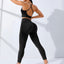 Women Yoga Set 2/Pcs Seamless Workout Outfits Yoga Sportswear Tracksuit Leggings And Thin Shoulder Strap Stretch Sports Bra Fitn - Slobuy