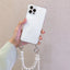 Pearl Bracelets Chain Crossbody Necklace Lanyard Phone Case For iphone 14 15 13 11 12 Pro Max MiNi XR X XS 7 8 plus SE 20 Cover - Slobuy