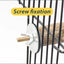 Pepper Wood Parrot Stand Pole Double Layer Toy for Bird Tiger Skin Claw Grinding Beak Grinding Stand Pole Bird Cage Accessories - Slobuy