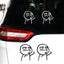 Personality Funny Car Sticker Pull Fuel Tank Pointer to Full Hellaflush Reflective Vinyl Auto Stickers Decal Despise Baby In Car - Slobuy