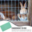 Pet Bedding Rabbit Cage Leaky Board Floor Mat Bunny Drain Pad Plastic Plate Raising Rabbits Hole - Slobuy