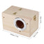 Pet Bird House Wooden Bird Hanging Bird House Warm Breeding Box Natural Wooden Bird Cage Birdhouse Wooden Box Resting Place - Slobuy