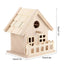 Pet Bird House Wooden Bird Hanging Bird House Warm Breeding Box Natural Wooden Bird Cage Birdhouse Wooden Box Resting Place - Slobuy