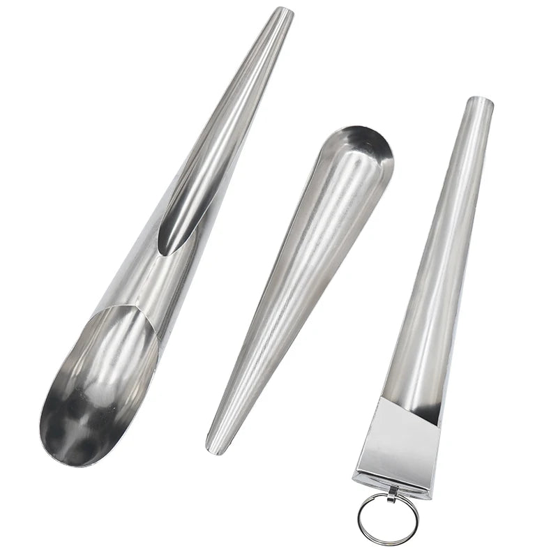 Pet Bird Parrot Feeder Spoon Stainless Steel Food Adding Spoon Bird Cage Food Add Accessories Small Pet Feeding Tool 1 Pc - Slobuy